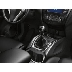 Кожаная отделка рукоятки рычага переключения передач Nissan X-Trail T32 '2015- (Ниссан Икс-Трейл T32)