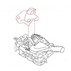 Крышка моторного отсека (декоративная) Nissan X-Trail T31 QR25DE (Ниссан Икс-Трейл T31)