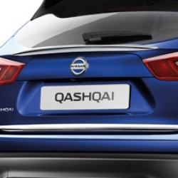Накладка на стекло задней двери (молдинг хром) багажника Nissan Qashqai J11 '2014- (Ниссан Кашкай J11)