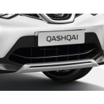 Накладка переднего бампера декоративная Nissan Qashqai J11 '2014- (Ниссан Кашкай J11)