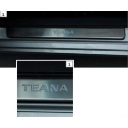 Накладки на пороги с подсветкой Nissan Teana J32 (Ниссан Теана J32)