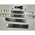 Накладки на пороги с подсветкой Nissan Teana L33 '2014- (Ниссан Теана L33-J33)