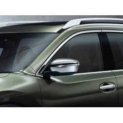 Накладки на зеркала (хром) Nissan X-Trail T32 '2015- (Ниссан Кашкай J11)