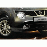 Накладки угловые на передний бампер Nissan Juke F15 (Ниссан Жук F15 (2011-)