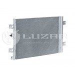 Радиатор кондиционера с осушителем (LUZAR) Nissan Almera G15RA '2013- (Ниссан Альмера G15 Новая)
