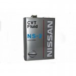 Масло трансмиссионное для вариатора Nissan CVT NS-2 (4 литра) (Ниссан Жук F15 (2011-)
